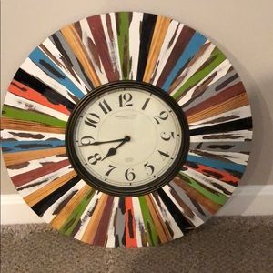 Colorful wall clock